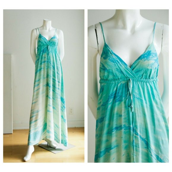 Gypsy 05 Dresses & Skirts - Gypsy05 All Silk Tie Dyed Empire Waist Boho Dress